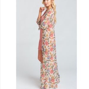 Show Me Your MuMu Karmyn Bloomtastic Floral Cape Size M Excellent Condition